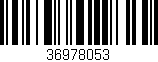 Código de barras (EAN, GTIN, SKU, ISBN): '36978053'