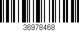 Código de barras (EAN, GTIN, SKU, ISBN): '36978468'