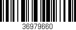 Código de barras (EAN, GTIN, SKU, ISBN): '36979660'