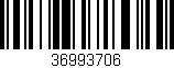 Código de barras (EAN, GTIN, SKU, ISBN): '36993706'