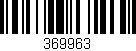 Código de barras (EAN, GTIN, SKU, ISBN): '369963'