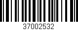 Código de barras (EAN, GTIN, SKU, ISBN): '37002532'