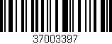 Código de barras (EAN, GTIN, SKU, ISBN): '37003397'