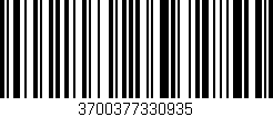Código de barras (EAN, GTIN, SKU, ISBN): '3700377330935'