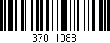 Código de barras (EAN, GTIN, SKU, ISBN): '37011088'