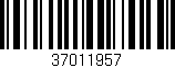 Código de barras (EAN, GTIN, SKU, ISBN): '37011957'