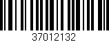 Código de barras (EAN, GTIN, SKU, ISBN): '37012132'