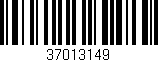 Código de barras (EAN, GTIN, SKU, ISBN): '37013149'