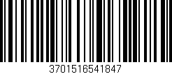 Código de barras (EAN, GTIN, SKU, ISBN): '3701516541847'