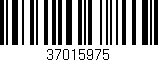 Código de barras (EAN, GTIN, SKU, ISBN): '37015975'