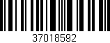 Código de barras (EAN, GTIN, SKU, ISBN): '37018592'