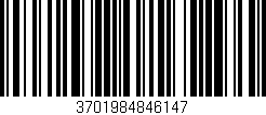 Código de barras (EAN, GTIN, SKU, ISBN): '3701984846147'