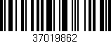Código de barras (EAN, GTIN, SKU, ISBN): '37019862'