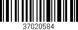 Código de barras (EAN, GTIN, SKU, ISBN): '37020584'