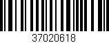 Código de barras (EAN, GTIN, SKU, ISBN): '37020618'