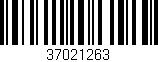 Código de barras (EAN, GTIN, SKU, ISBN): '37021263'
