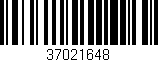Código de barras (EAN, GTIN, SKU, ISBN): '37021648'