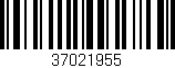 Código de barras (EAN, GTIN, SKU, ISBN): '37021955'