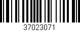 Código de barras (EAN, GTIN, SKU, ISBN): '37023071'