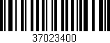 Código de barras (EAN, GTIN, SKU, ISBN): '37023400'