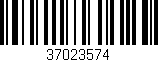 Código de barras (EAN, GTIN, SKU, ISBN): '37023574'