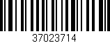Código de barras (EAN, GTIN, SKU, ISBN): '37023714'