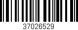 Código de barras (EAN, GTIN, SKU, ISBN): '37026529'