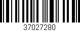 Código de barras (EAN, GTIN, SKU, ISBN): '37027280'