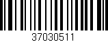 Código de barras (EAN, GTIN, SKU, ISBN): '37030511'