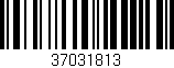 Código de barras (EAN, GTIN, SKU, ISBN): '37031813'