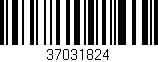 Código de barras (EAN, GTIN, SKU, ISBN): '37031824'