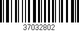 Código de barras (EAN, GTIN, SKU, ISBN): '37032802'