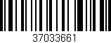 Código de barras (EAN, GTIN, SKU, ISBN): '37033661'