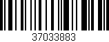 Código de barras (EAN, GTIN, SKU, ISBN): '37033883'