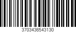 Código de barras (EAN, GTIN, SKU, ISBN): '3703436543130'