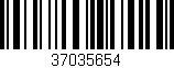 Código de barras (EAN, GTIN, SKU, ISBN): '37035654'