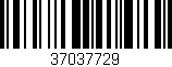Código de barras (EAN, GTIN, SKU, ISBN): '37037729'