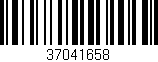 Código de barras (EAN, GTIN, SKU, ISBN): '37041658'