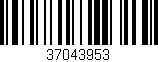 Código de barras (EAN, GTIN, SKU, ISBN): '37043953'
