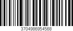 Código de barras (EAN, GTIN, SKU, ISBN): '3704986954568'