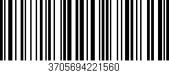 Código de barras (EAN, GTIN, SKU, ISBN): '3705694221560'