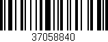 Código de barras (EAN, GTIN, SKU, ISBN): '37058840'