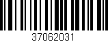 Código de barras (EAN, GTIN, SKU, ISBN): '37062031'
