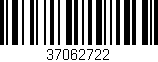 Código de barras (EAN, GTIN, SKU, ISBN): '37062722'