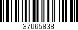 Código de barras (EAN, GTIN, SKU, ISBN): '37065838'