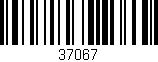Código de barras (EAN, GTIN, SKU, ISBN): '37067'