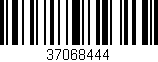 Código de barras (EAN, GTIN, SKU, ISBN): '37068444'