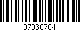 Código de barras (EAN, GTIN, SKU, ISBN): '37068784'