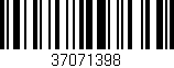 Código de barras (EAN, GTIN, SKU, ISBN): '37071398'