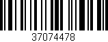 Código de barras (EAN, GTIN, SKU, ISBN): '37074478'